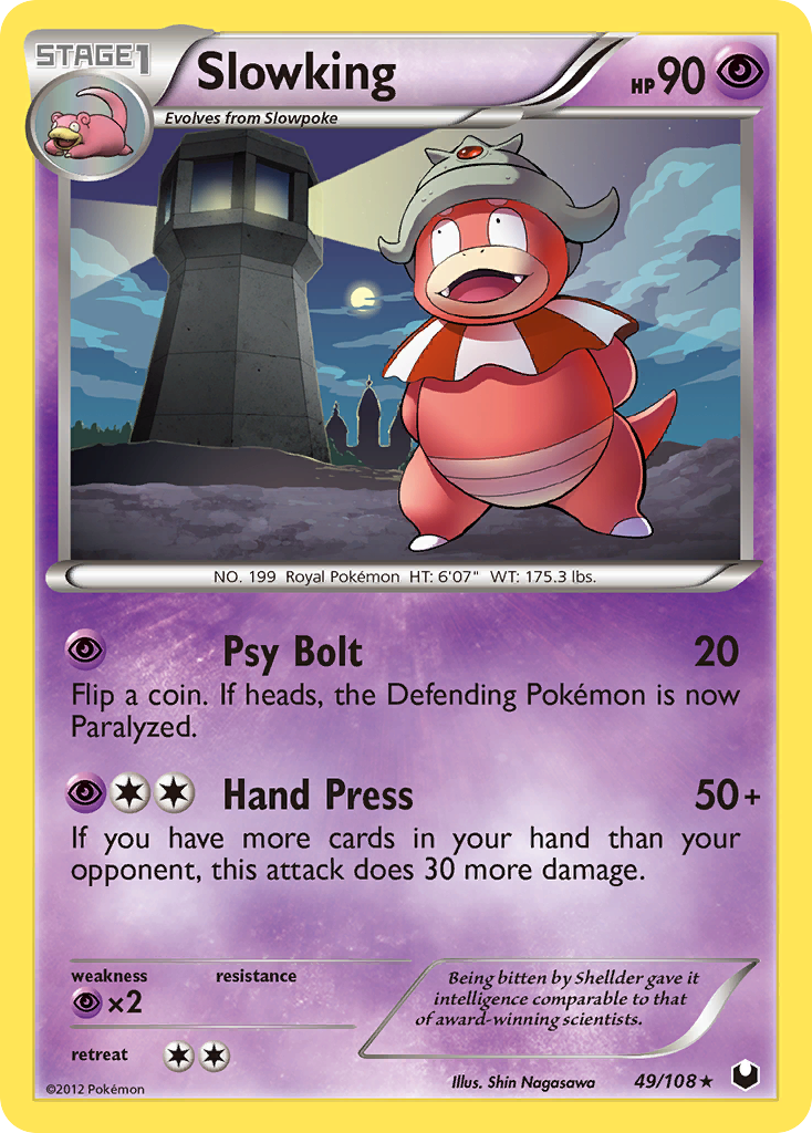 Slowking (49/108) [Black & White: Dark Explorers] | Jomio and Rueliete's Cards and Comics