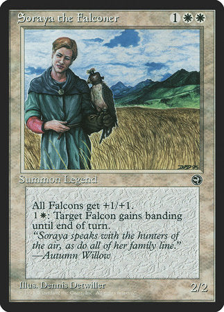 Soraya the Falconer [Homelands] | Jomio and Rueliete's Cards and Comics