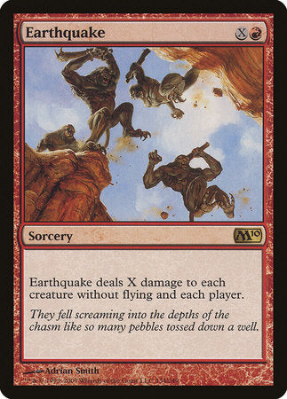 Earthquake [Magic 2010] | Jomio and Rueliete's Cards and Comics