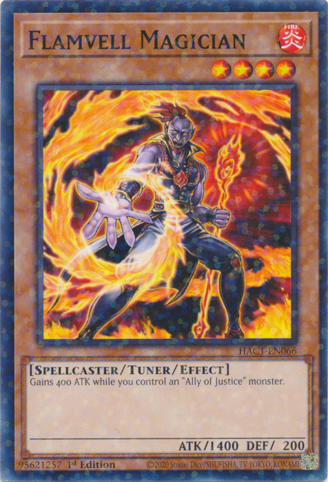 Flamvell Magician (Duel Terminal) [HAC1-EN066] Common | Jomio and Rueliete's Cards and Comics