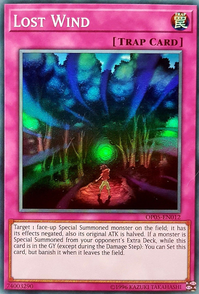 Lost Wind [OP05-EN012] Super Rare | Jomio and Rueliete's Cards and Comics