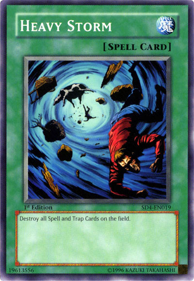 Heavy Storm [SD4-EN019] Common | Jomio and Rueliete's Cards and Comics