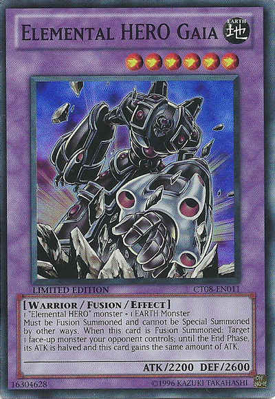 Elemental HERO Gaia [CT08-EN011] Super Rare | Jomio and Rueliete's Cards and Comics
