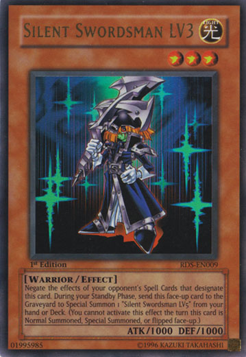 Silent Swordsman LV3 [RDS-EN009] Ultra Rare | Jomio and Rueliete's Cards and Comics