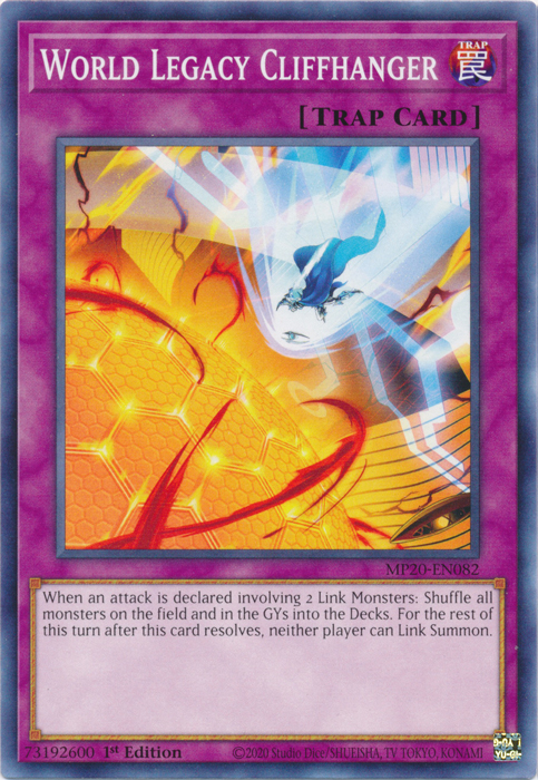World Legacy Cliffhanger [MP20-EN082] Common | Jomio and Rueliete's Cards and Comics