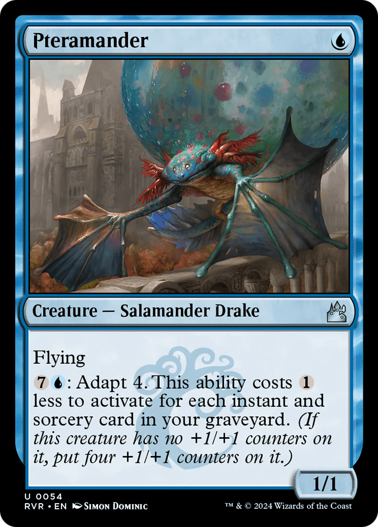 Pteramander [Ravnica Remastered] | Jomio and Rueliete's Cards and Comics