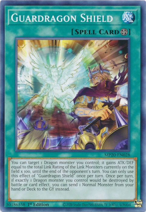 Guardragon Shield [MP20-EN028] Common | Jomio and Rueliete's Cards and Comics