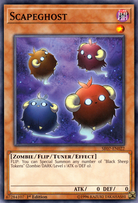 Scapeghost [SR07-EN022] Common | Jomio and Rueliete's Cards and Comics