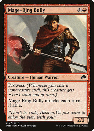 Mage-Ring Bully [Magic Origins] | Jomio and Rueliete's Cards and Comics