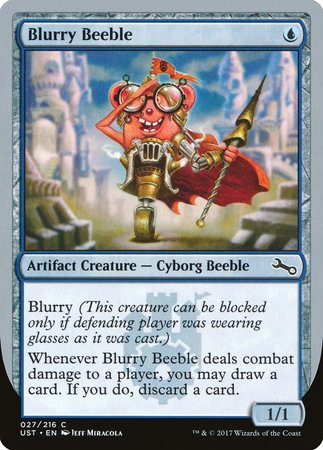 Blurry Beeble [Unstable] | Jomio and Rueliete's Cards and Comics