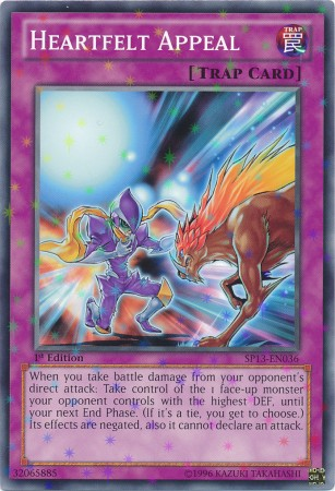 Heartfelt Appeal [SP13-EN036] Starfoil Rare | Jomio and Rueliete's Cards and Comics