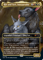 Rin and Seri, Inseparable (1508) // Rin and Seri, Inseparable [Secret Lair Commander Deck: Raining Cats and Dogs] | Jomio and Rueliete's Cards and Comics