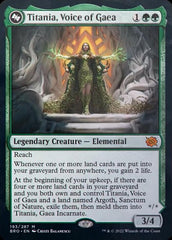 Titania, Voice of Gaea [The Brothers' War] | Jomio and Rueliete's Cards and Comics