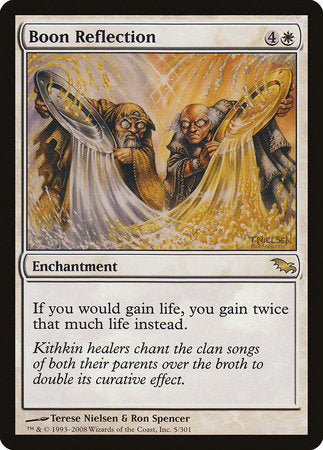 Boon Reflection [Shadowmoor] | Jomio and Rueliete's Cards and Comics