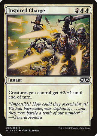 Inspired Charge [Magic 2015] | Jomio and Rueliete's Cards and Comics
