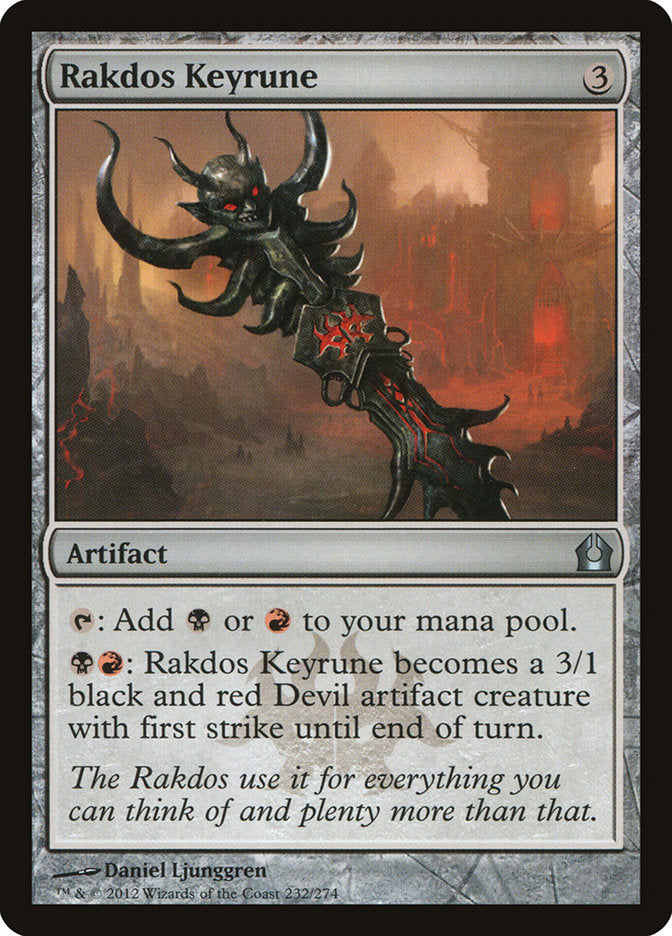 Rakdos Keyrune [Return to Ravnica] | Jomio and Rueliete's Cards and Comics