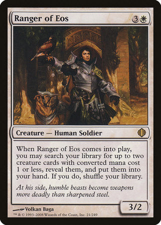 Ranger of Eos [Shards of Alara] | Jomio and Rueliete's Cards and Comics