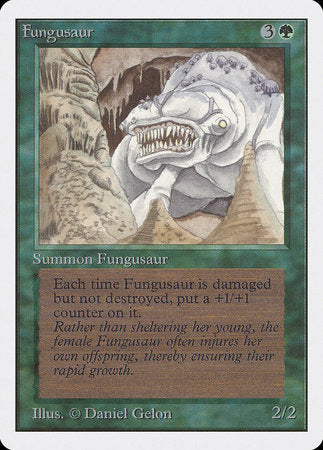 Fungusaur [Unlimited Edition] | Jomio and Rueliete's Cards and Comics