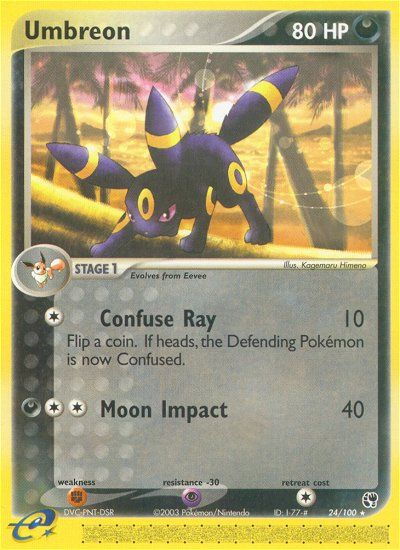 Umbreon (24/100) [EX: Sandstorm] | Jomio and Rueliete's Cards and Comics