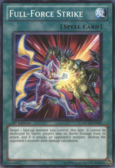 Full-Force Strike [ORCS-EN047] Common | Jomio and Rueliete's Cards and Comics