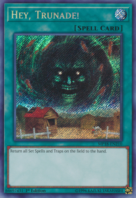 Hey, Trunade! [MP18-EN210] Secret Rare | Jomio and Rueliete's Cards and Comics