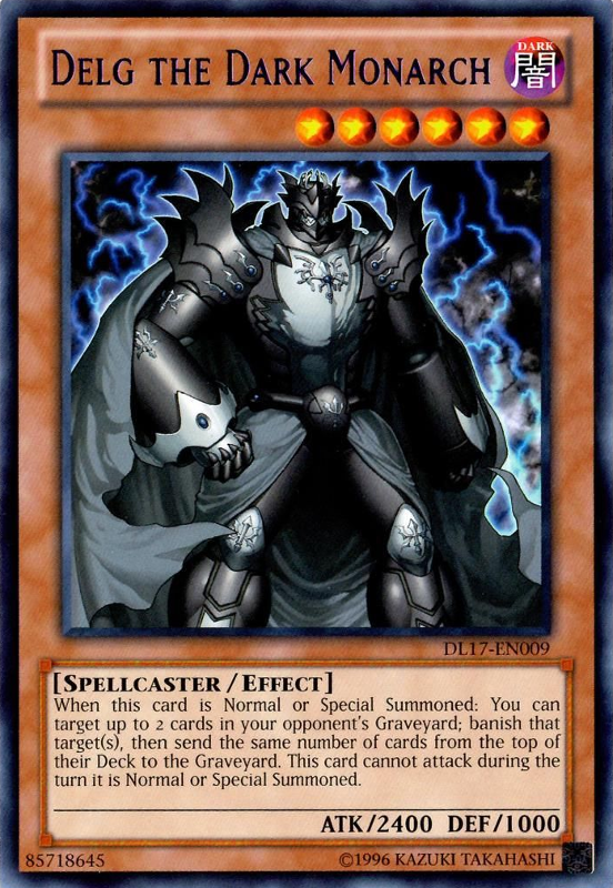 Delg the Dark Monarch (Purple) [DL17-EN009] Rare | Jomio and Rueliete's Cards and Comics