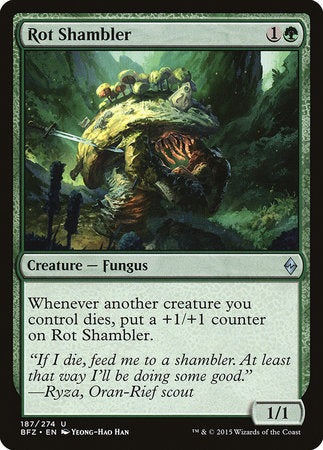 Rot Shambler [Battle for Zendikar] | Jomio and Rueliete's Cards and Comics