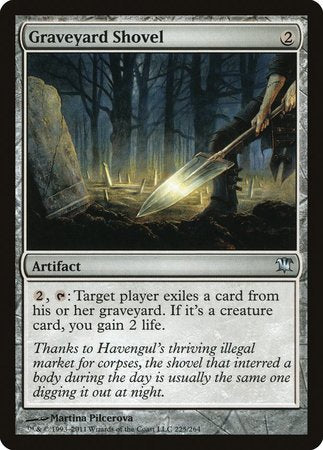 Graveyard Shovel [Innistrad] | Jomio and Rueliete's Cards and Comics