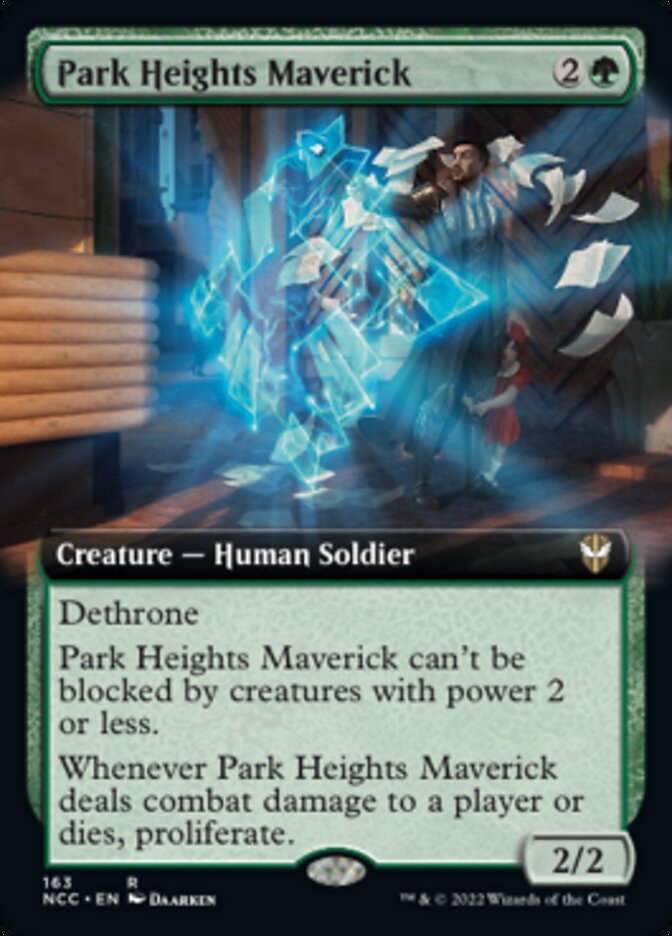 Park Heights Maverick (Extended Art) [Streets of New Capenna Commander] | Jomio and Rueliete's Cards and Comics