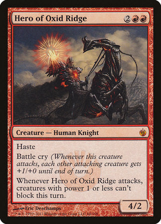 Hero of Oxid Ridge [Mirrodin Besieged] | Jomio and Rueliete's Cards and Comics