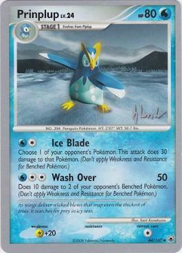 Prinplup LV.24 (44/100) (Empotech - Dylan Lefavour) [World Championships 2008] | Jomio and Rueliete's Cards and Comics
