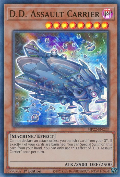 D.D. Assault Carrier [MP22-EN233] Ultra Rare | Jomio and Rueliete's Cards and Comics