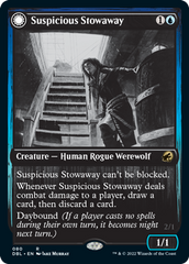 Suspicious Stowaway // Seafaring Werewolf [Innistrad: Double Feature] | Jomio and Rueliete's Cards and Comics