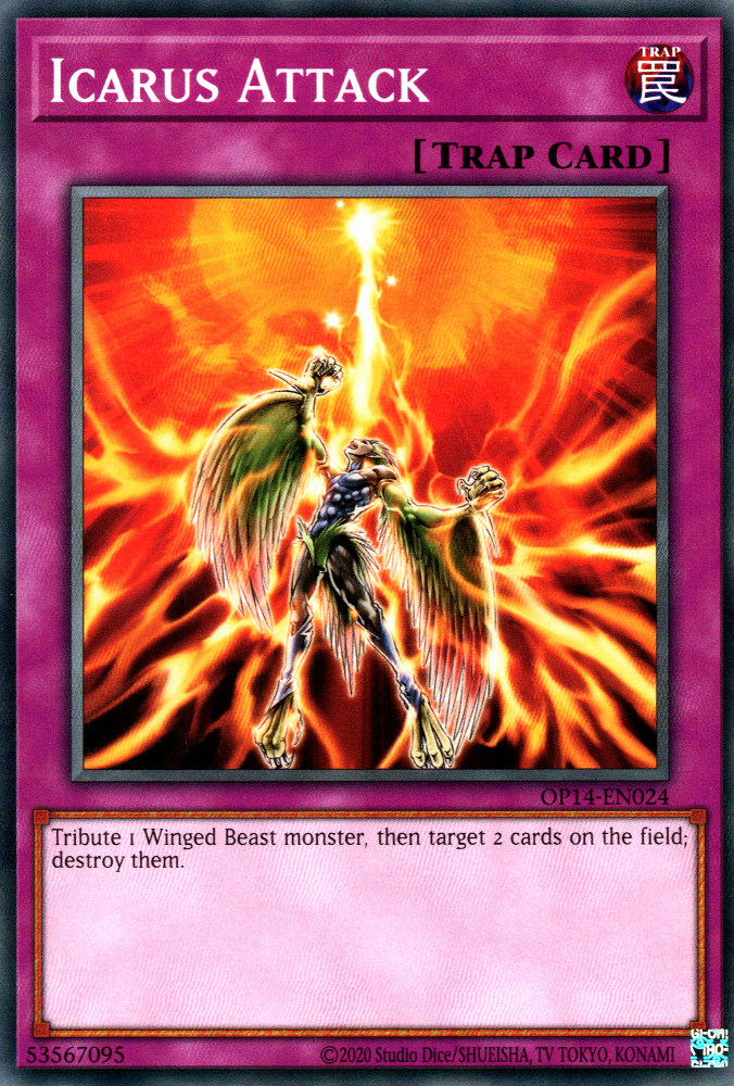 Icarus Attack [OP14-EN024] Common | Jomio and Rueliete's Cards and Comics