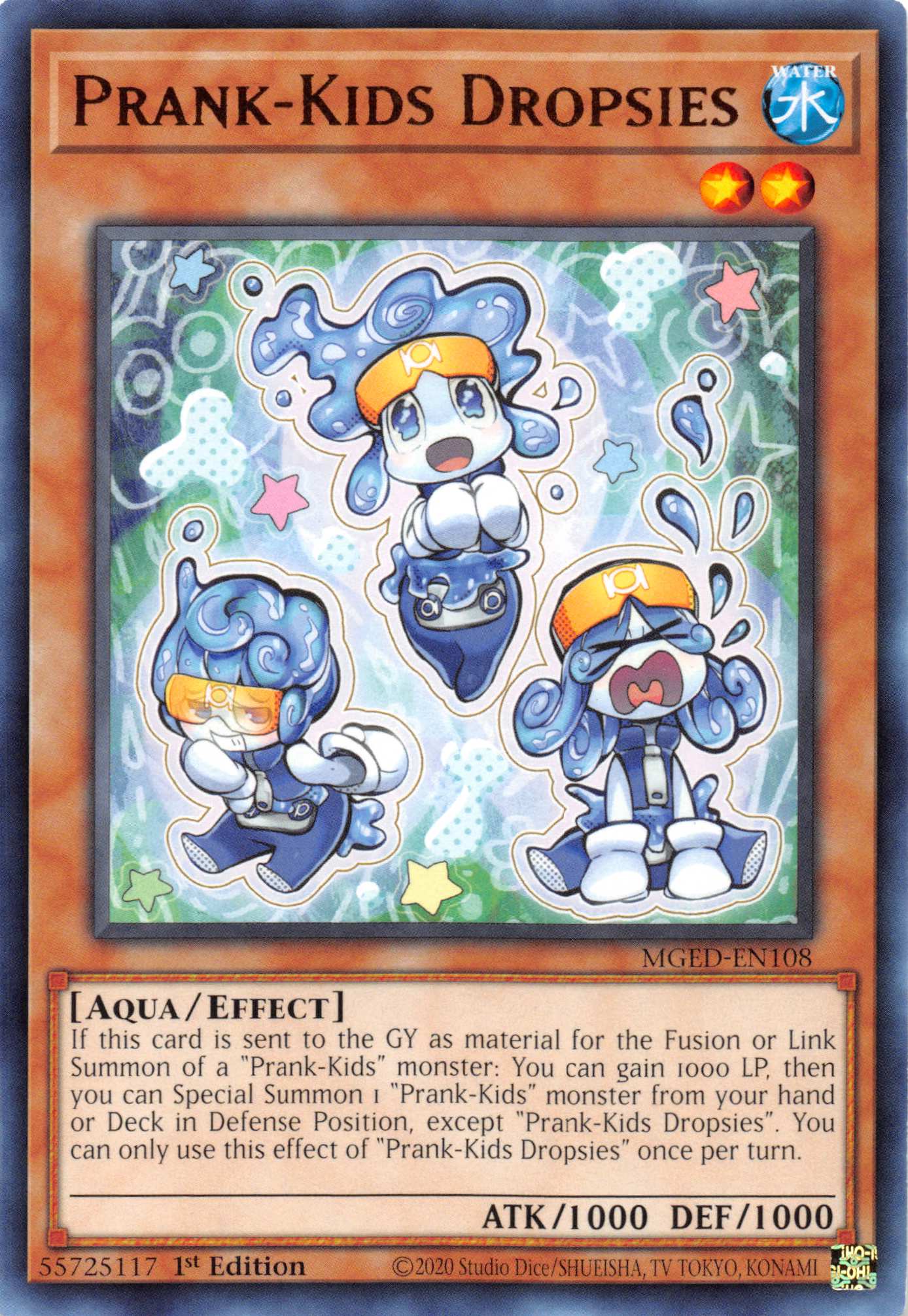 Prank-Kids Dropsies [MGED-EN108] Rare | Jomio and Rueliete's Cards and Comics