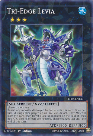 Tri-Edge Levia (Shatterfoil) [BP03-EN132] Rare | Jomio and Rueliete's Cards and Comics