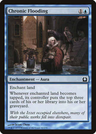 Chronic Flooding [Return to Ravnica] | Jomio and Rueliete's Cards and Comics