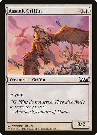 Assault Griffin [Magic 2012] | Jomio and Rueliete's Cards and Comics