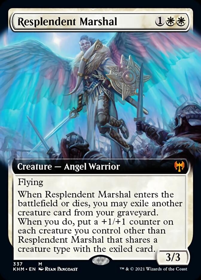 Resplendent Marshal (Extended Art) [Kaldheim] | Jomio and Rueliete's Cards and Comics