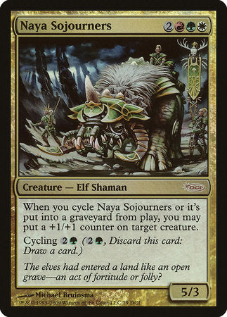 Naya Sojourners [Magic 2010 Promos] | Jomio and Rueliete's Cards and Comics