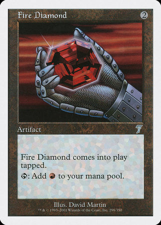 Fire Diamond [Seventh Edition] | Jomio and Rueliete's Cards and Comics