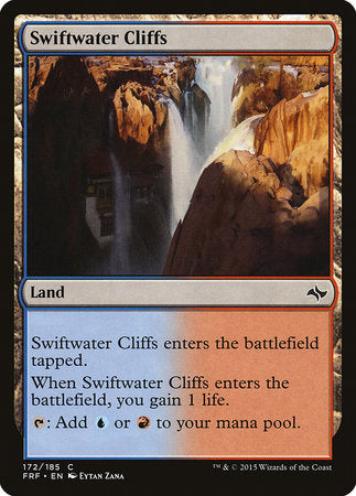 Swiftwater Cliffs [Fate Reforged] | Jomio and Rueliete's Cards and Comics