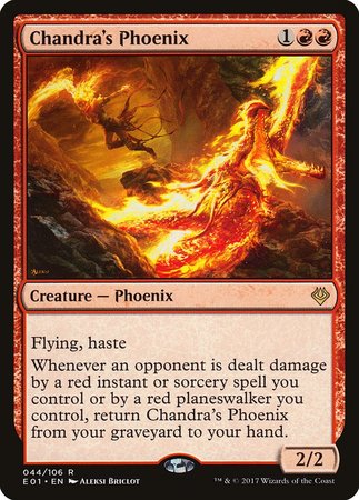 Chandra's Phoenix [Archenemy: Nicol Bolas] | Jomio and Rueliete's Cards and Comics