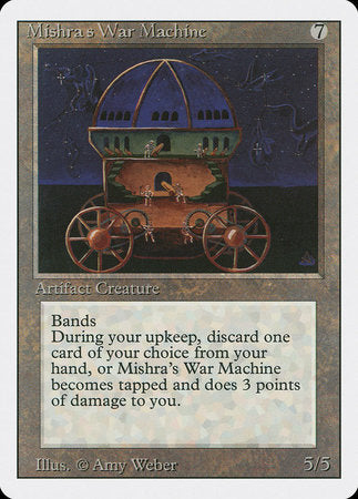 Mishra's War Machine [Revised Edition] | Jomio and Rueliete's Cards and Comics