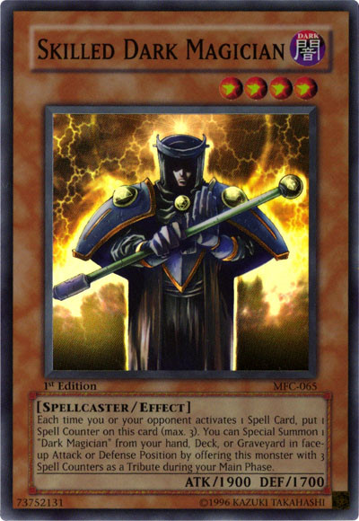 Skilled Dark Magician [MFC-065] Super Rare | Jomio and Rueliete's Cards and Comics