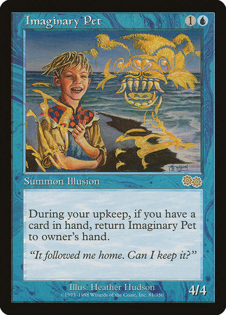 Imaginary Pet [Urza's Saga] | Jomio and Rueliete's Cards and Comics