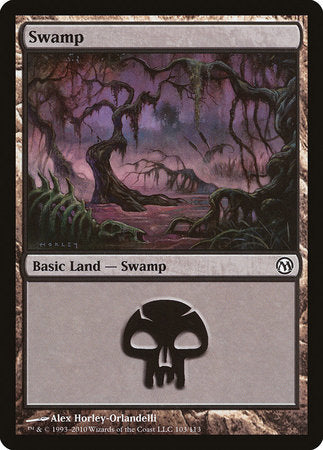 Swamp (103) [Duels of the Planeswalkers] | Jomio and Rueliete's Cards and Comics