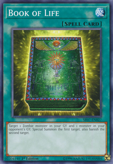 Book of Life [SR07-EN027] Common | Jomio and Rueliete's Cards and Comics