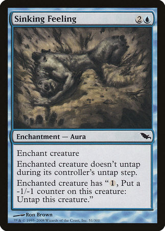 Sinking Feeling [Shadowmoor] | Jomio and Rueliete's Cards and Comics