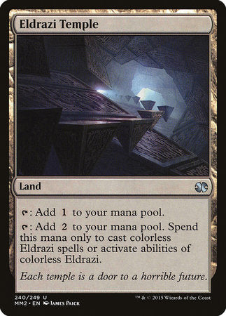 Eldrazi Temple [Modern Masters 2015] | Jomio and Rueliete's Cards and Comics